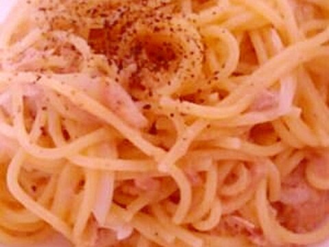 ツナ×マヨの手抜きパスタ〜